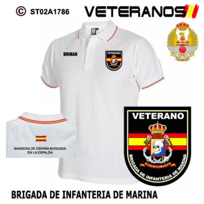 POLOS ARMADA ESPAÑOLA: VETERANOS - BRIGADA DE INFANTERIA DE MARINA