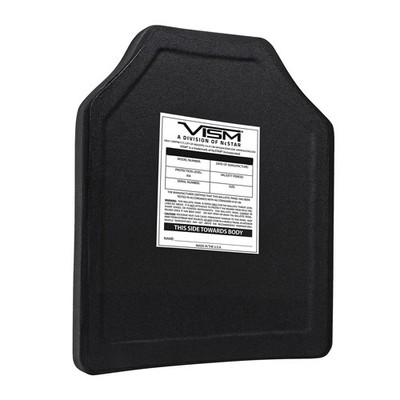 NcStar PE Ballistic Plate, Shooters Cut