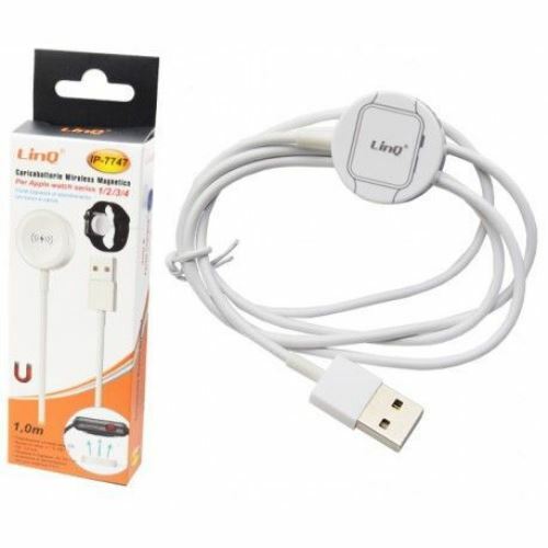Cavo Caricabatterie Magnetico Per Apple Watch 1 2 3 4 Linq ip-7747