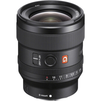 Sony SEL24F14GM FE 24mm F1.4 GM Wide Angle Prime Lens