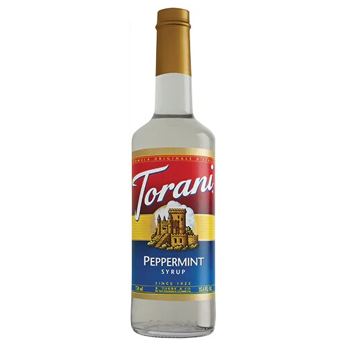 Torani Peppermint Syrup (750 mL), G-Peppermint
