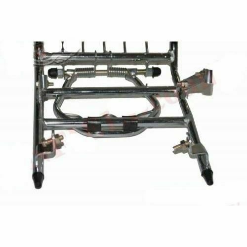 Fits Royal Enfield 350 500cc Rear Luggage Touring Carrier Light Guard Chrome 