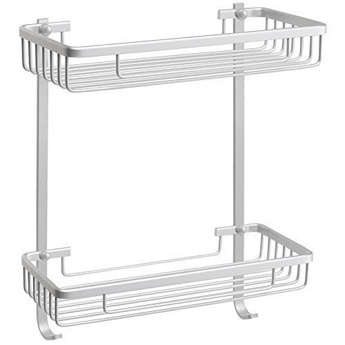 Estantes de baño de aluminio