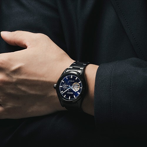 Pre-owned Seiko Subaru× Original Watch Open Heart Automatic See-through Back Fhmy23000200jp