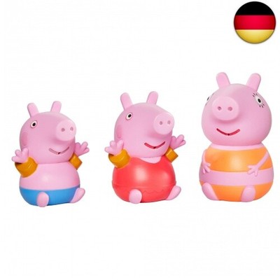 TOMY Toomies E73158A Mama Wutz, Peppa & George Badespritzer, Baby