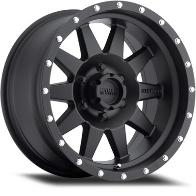 16x8 Method MR301 Standard Matte Black Wheels 6x5.5 (0mm) Set of 4