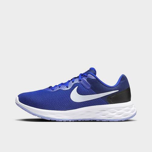 МУЖСКИЕ КРОССОВКИ ДЛЯ БЕГА NIKE REVOLUTION 6 NEXT NATURE DC3728-402 Синий Серый Белый