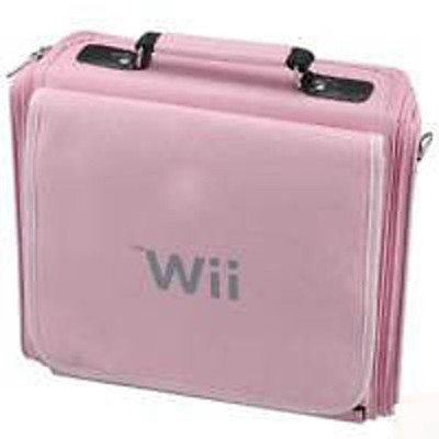 WII Konsolen Tasche PINK