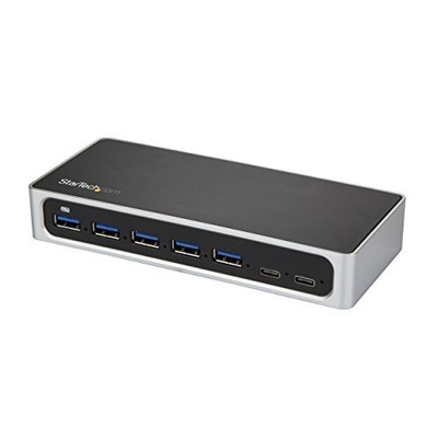 StarTech.com 7 Port USB C Hub - USB-C to 5x USB-A and 2x USB-C - USB 3.0 - 7
