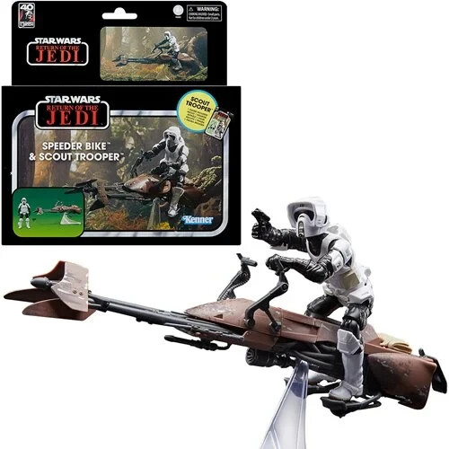 Hasbro Star Wars Vintage Collection Speeder Bike & Scout
