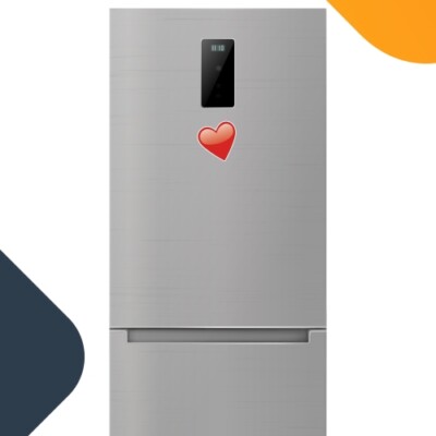 Magnet Me Up Red Heart Emoji Magnet Decal - Heavy Duty Magnet for Car Truck SUV