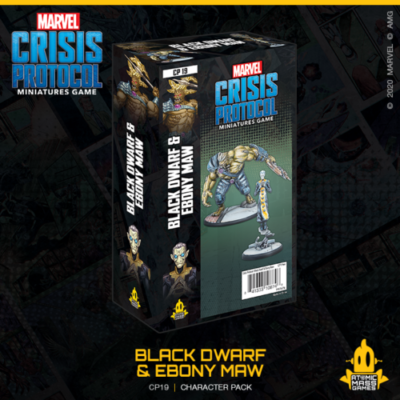 Marvel Crisis Protocol Черный карлик и Эбеновая пасть AMG CP19