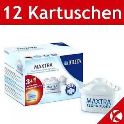 12 x ORIGINAL BRITA MAXTRA Plus + WASSERFILTER KARTUSCHEN NEU