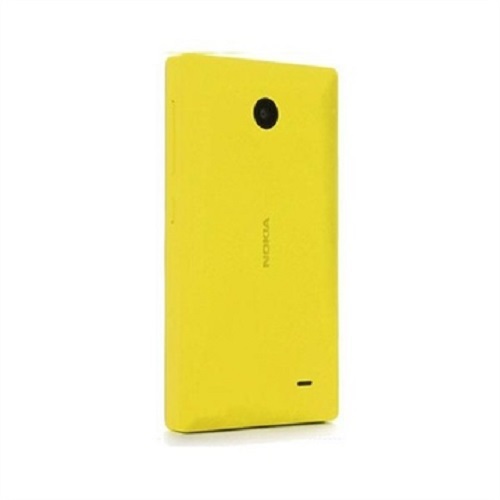 COVER ORIGINALE NOKIA BATTERYCOVER SHELL CC-3080 per NOKIA X X+ DUAL SIM GIALLA