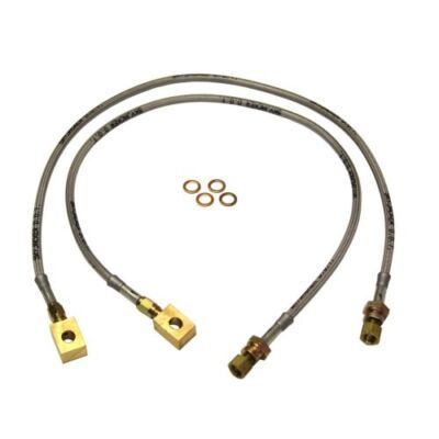 Skyjacker FBL93 Front Braided Stainless Steel Brake Lines - 4-6