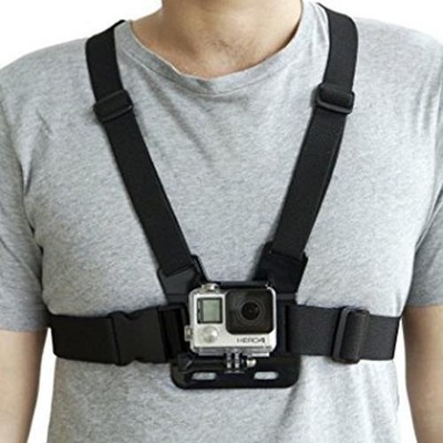 MaximalPower Chest Strap Mount for GoPro Go Pro HD  Hero 2 3 3+ 4 5 6 Session