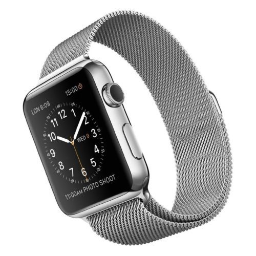 Apple Smart Watch A1553 38mm Stainless Steel - Milanese Loop