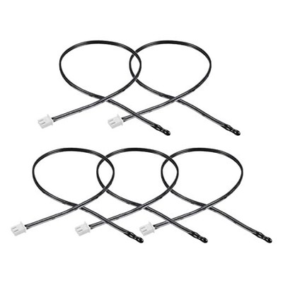 Ntc Thermistor Probe 50k 1.3ft Waterproof Epoxy Temp Sensor Probe for Digital T