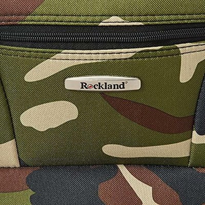 Rockland Fashion Softside Upright Luggage Set, Camouflage, 2-Piece (14/19)