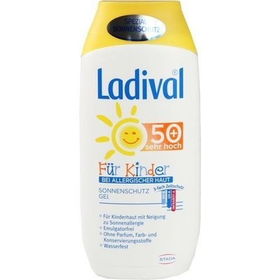 LADIVAL Kinder Sonnengel allergische Haut LSF 50+, 200 ml PZN 12372244