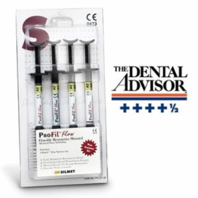 ProFil Flow, Shade A3.5, 4/Pack Nano Hybrid Flowable Composite, 104-160006