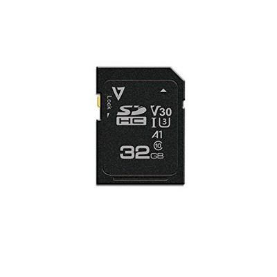 V7 Memory VFSD32GV30U3-3N 32gb Sdhc V30 U3 A1 Cl10 4k Uhdflsh 100mbs Max Read
