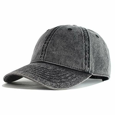 Men and Women Washed Cotton Baseball Cap Classic Style Adjus