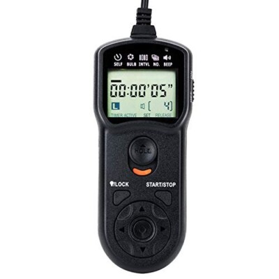 JJC Intervalometer Timer Remote Control Shutter Release for Canon EOS Rebel T...