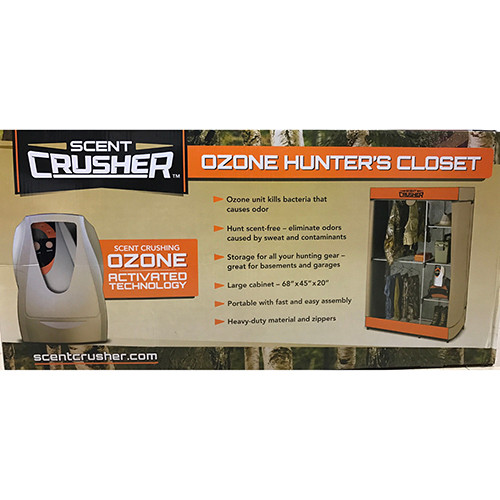 Scent Crusher Flexible Hunters Closet Ozone Generator 59801FC - Odor Eliminator