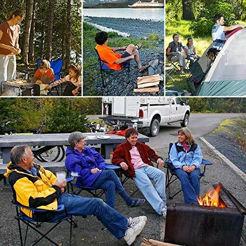 Portable Fishing Camping Chair Seat Cup Holder Beach Picnic Outdoor Folding Bag