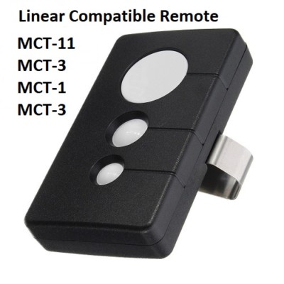 Linear Mega Code MCT-11 DNT00090 1-channel Visor Gate Garage Door Opener Remote
