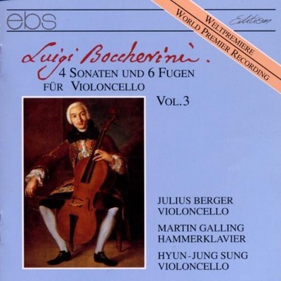 Boccherini / Gerrger - Cello Stas: #2 in C; #7 in B; 6 Fugues; Et Al [New CD]