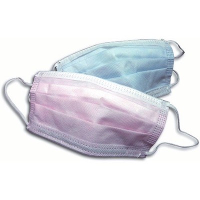 isocool earloop face mask_pink_50/box: me3399