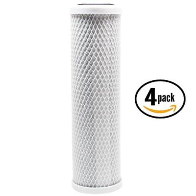 4-Pack compatible WaterPur CCI-10-CLW Activated Carbon Block Filter - Universal