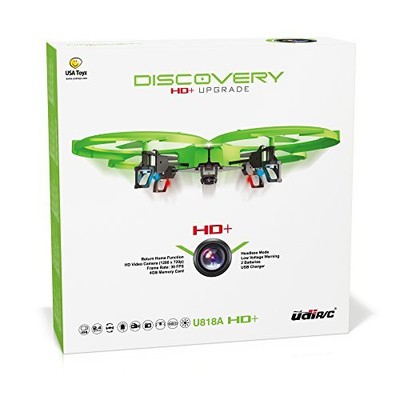 UDI 818A HD RC Quadcopter Drone with HD Camera Return Home Function and Mode 