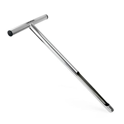 Soil Sampler Probe 21'' Stainless Steel Tubular T-style handle.