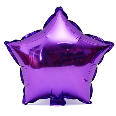1PCS 5quot Purple Star Shape Lovely Room Party Wedding Birthday Xmas Decor Balloons