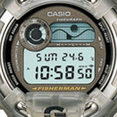 Pre-owned G-shock Mint Rare 1998 Casio  Fisherman Men In Smoke Dw8600ms8t Watch Free Gift