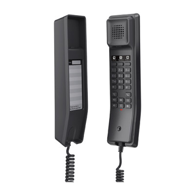 Grandstream GHP611 IP Phone 2 SIP Accounts, 2 Lines PoE Black Ideal for Hotel