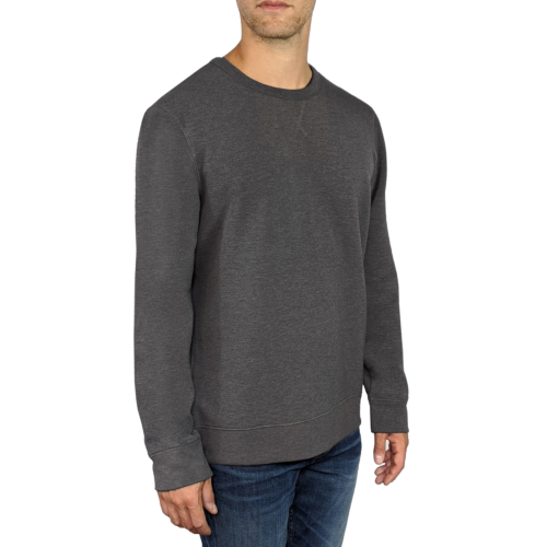 Jachs New York Premium Outdoor Crew Neck Long Sleeve (Charcoal, Size- Small) NWT