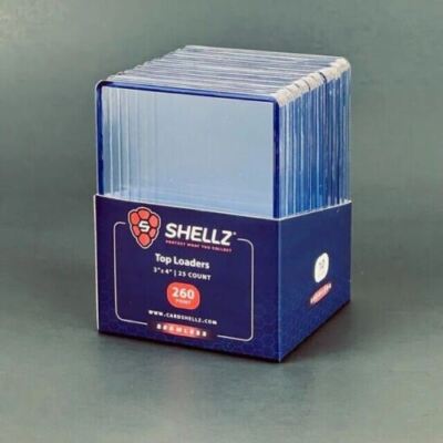  Shellz 260 PT Premium SEAMLESS Toploader available in Multi Qty LOTS