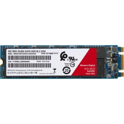 WD Red SA500 WDS100T1R0B 1TB Solid State Drive - M.2 2280 Internal - SATA (SATA/