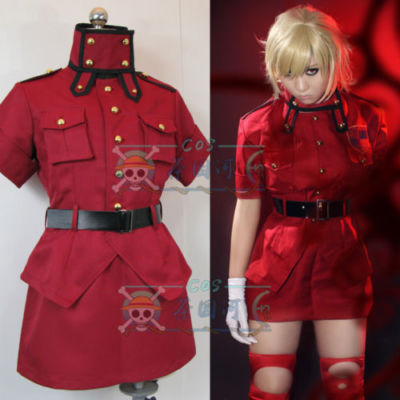 Hellsing Ultimate Seras Victoria Uniforms Halloween Cosplay:#