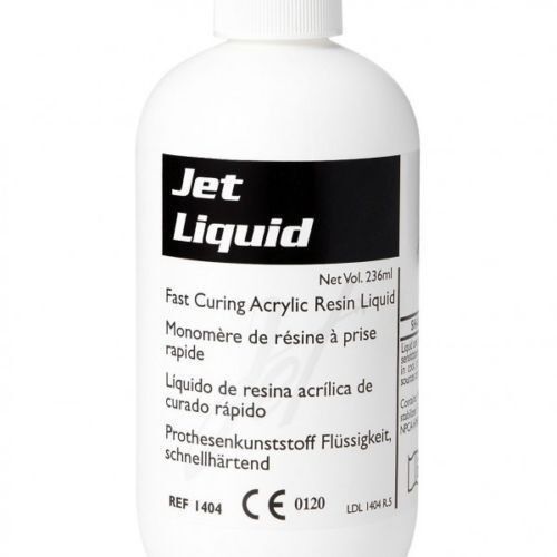 Dental Acrylic Tooth Jet Denture Repair Liquid 118 Ml (4 Oz.) Lang