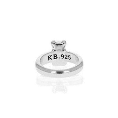 Pre-owned King Baby Studio Gummie Bear Ring Sterling Silver K20-6300