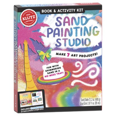 Sand Painting Studio (Klutz) (KLUTZ) by Klutz [Novelty book, 32 pages]