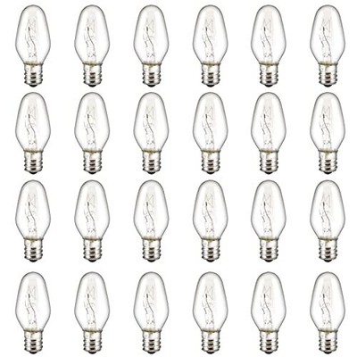 15 Watt Night Light Bulbs Dimmable E12 Candelabr...