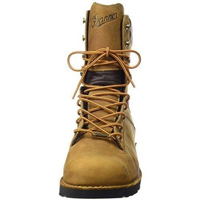 Pre-owned Danner Men's Quarry Usa 8" Distressed Brown Work Boot, Brown