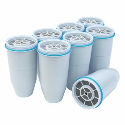 S 8-pack Bpa-free Replacement Water Filters For Zero