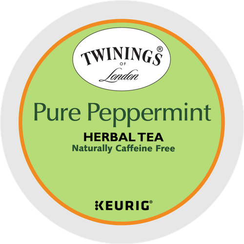 Twinings Pure Peppermint Herbal Tea K CUP 24CT - Sell by Date 5/28/2024